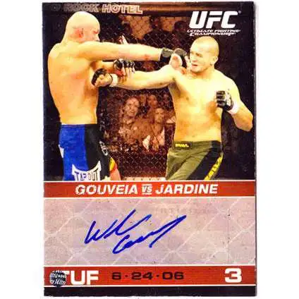 Topps UFC 2009 Round 1 Wilson Gouveia Autograph Card