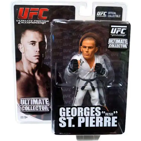 UFC Ultimate Collector Series 7 Georges St Pierre Action Figure [White Gi]