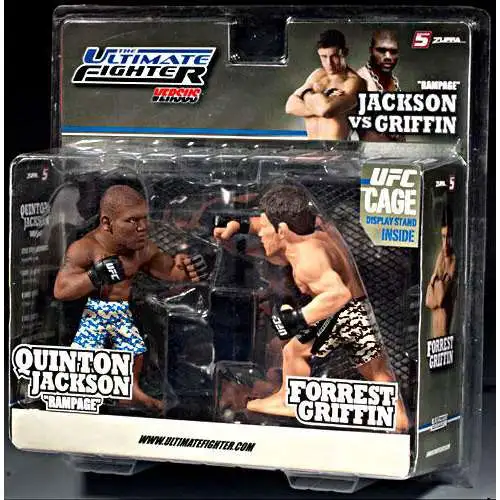 UFC Ultimate Collector Versus Series 1 Quinton Jackson vs. Forrest Griffin Action Figure 2-Pack