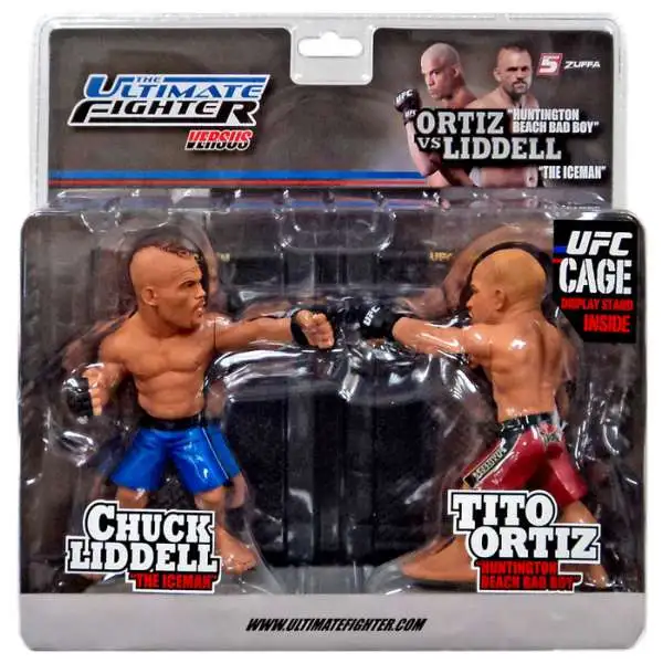 UFC Ultimate Collector Versus Series 1 Chuck Liddell vs. Tito Ortiz Action Figure 2-Pack