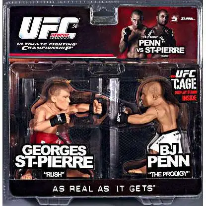 UFC Ultimate Collector Versus Series 2 Georges St Pierre vs. BJ Penn Action Figure 2-Pack [Limited Edition]