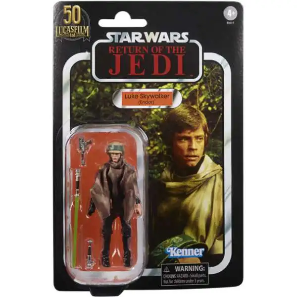 Star Wars Return of the Jedi Vintage Collection Luke Skywalker (Endor) Exclusive Action Figure [Lucasfilm 50th Anniversary]