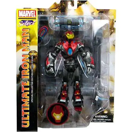 Marvel Select Ultimate Iron Man Action Figure [Damaged Package]