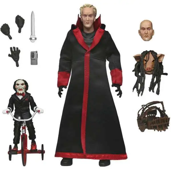 NECA Jigsaw Killer Action Figure [Ultimate Version, Black Robe]