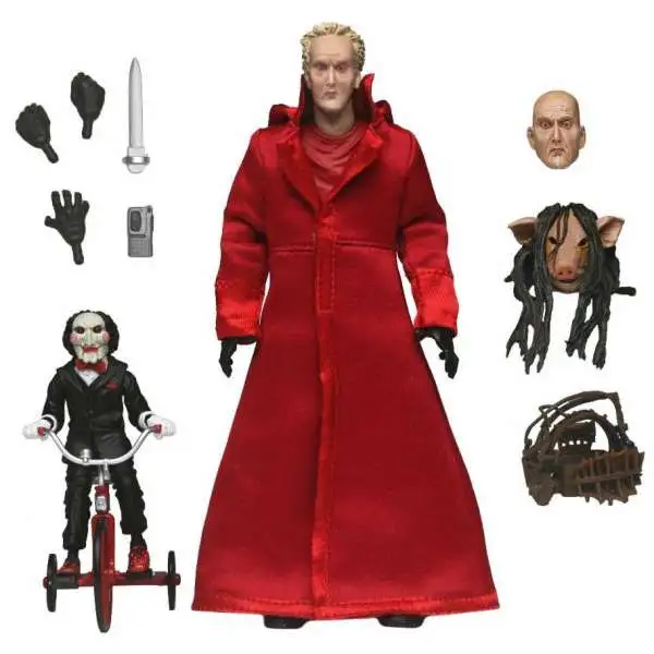 NECA Jigsaw Killer Action Figure [Ultimate Version, Red Robe]