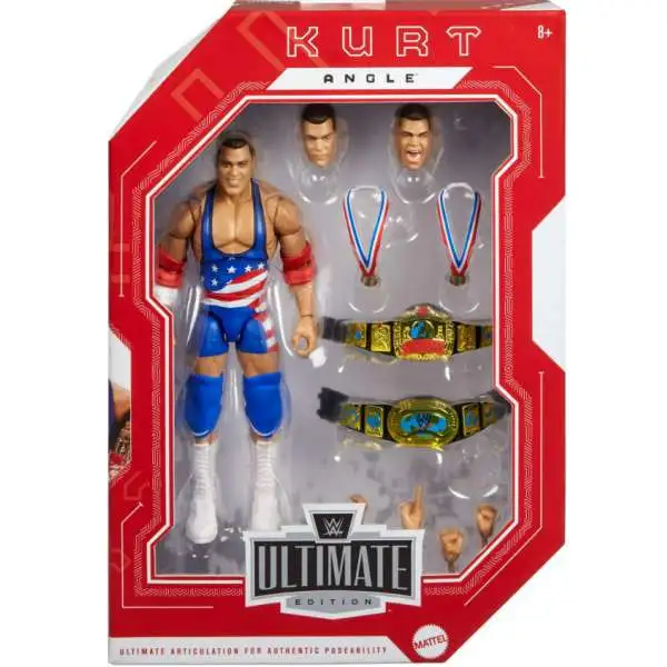 WWE Wrestling Ultimate Edition Monday Night War Kurt Angle Exclusive Action Figure