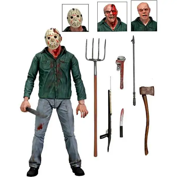 NECA Friday the 13th Part 3 Jason Voorhees Action Figure [Ultimate Version]
