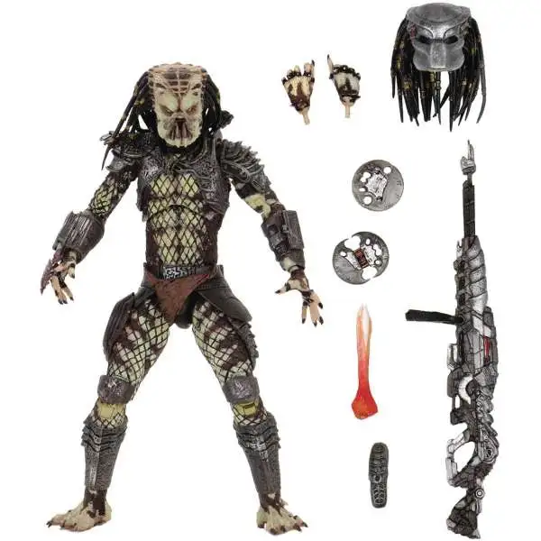 NECA Scout Predator Action Figure [Ultimate Version, Damaged Package]