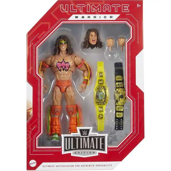 WWE Wrestling Ultimate Edition Fan Takeover Ultimate Warrior Exclusive Action Figure