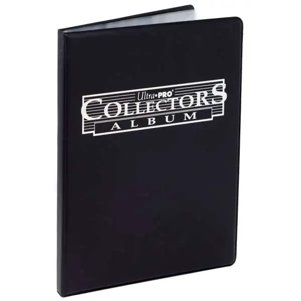 Ultra Pro Card Supplies 9-Pocket Collectors Card Album Portfolio [Black]