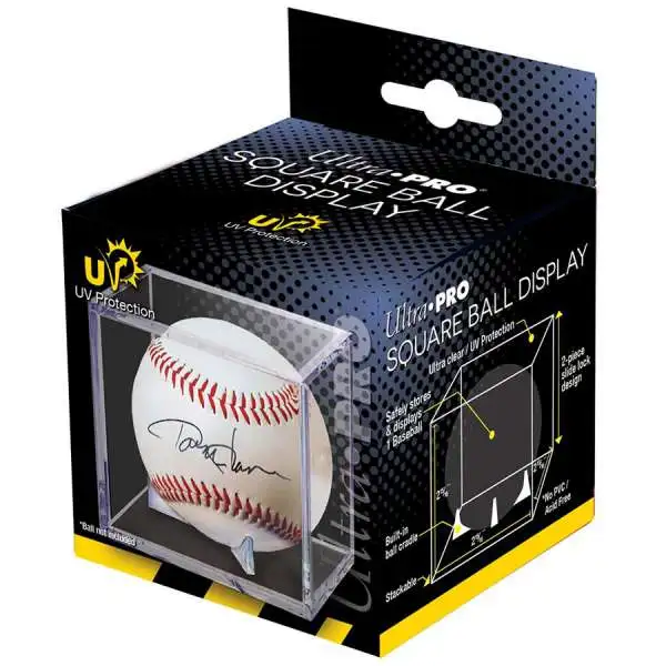 Ultra Pro UV Protection Square Ball Display [Great for Signed Baseball!]