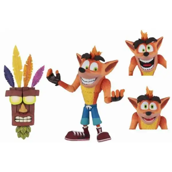 NECA Crash Bandicoot Crash Bandicoot 5.5 Ultra Deluxe Action