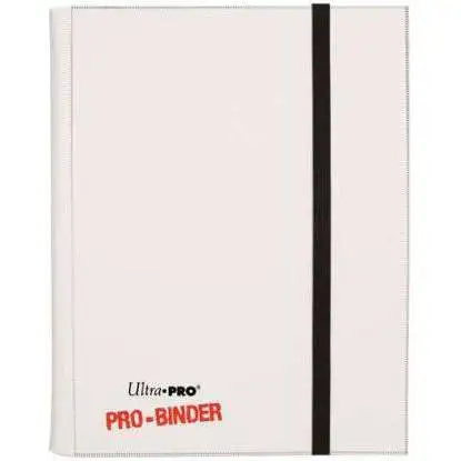 Ultra Pro Card Supplies Pro-Binder White 4-Pocket Binder