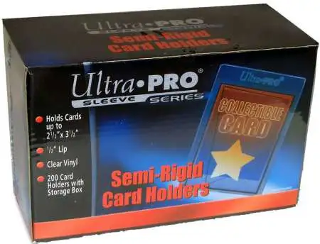 Ultra Pro Card Supplies Semi-Rigid [200 Count]