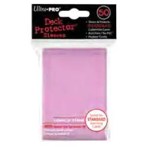 Ultra Pro Card Supplies Deck Protector Pink Standard Card Sleeves [50 Count]