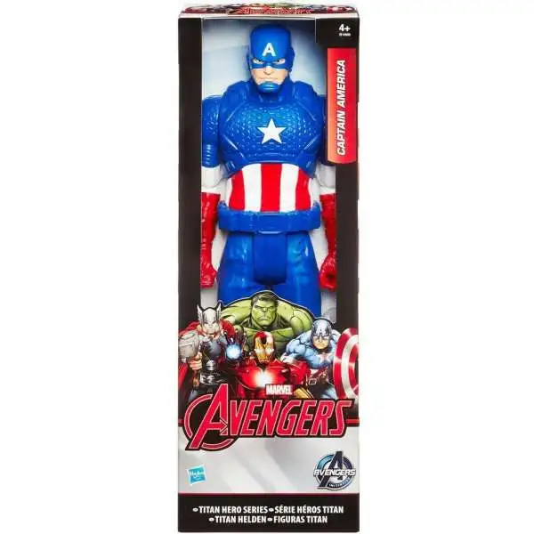 Marvel Avengers Age of Ultron Titan Hero Series Captain America Action Figure