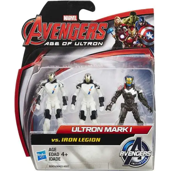 Marvel Avengers Age of Ultron Age of Ultron Ultron Mark 1 vs. Iron Legion Action Figure 2-Pack