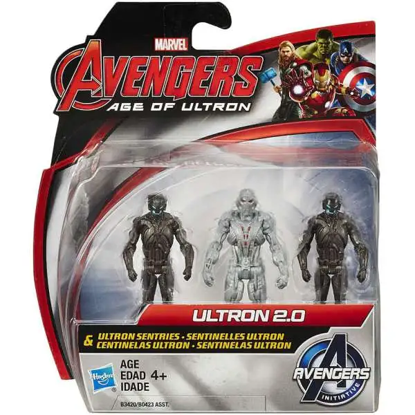 Marvel Avengers Age of Ultron Ultron 2.0 & Ultron Sentries Action Figure 2-Pack