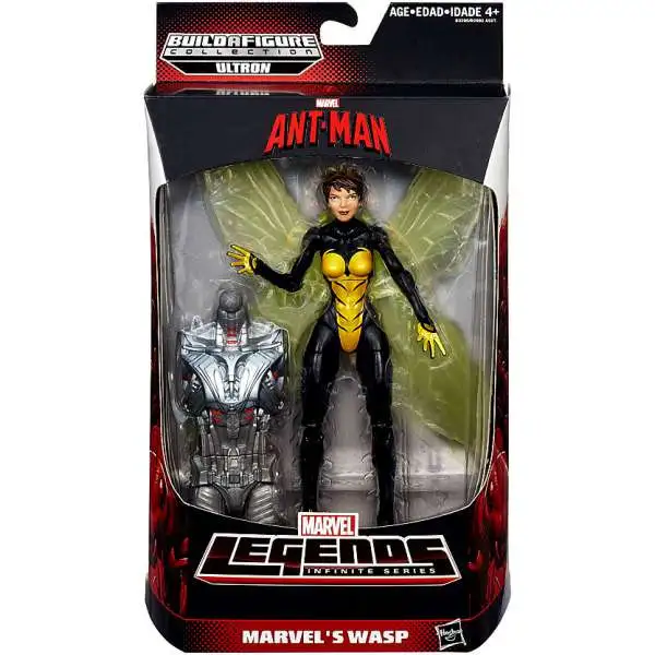 Ant Man Marvel Legends Ultron Series Wasp Action Figure
