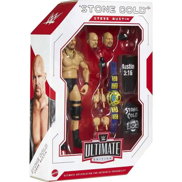 WWE Wrestling Ultimate Edition "Stone Cold" Steve Austin Action Figure