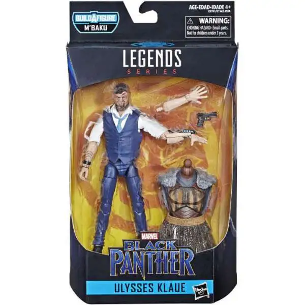 Black Panther Marvel Legends M'Baku Series Ulysses Klaue Action Figure