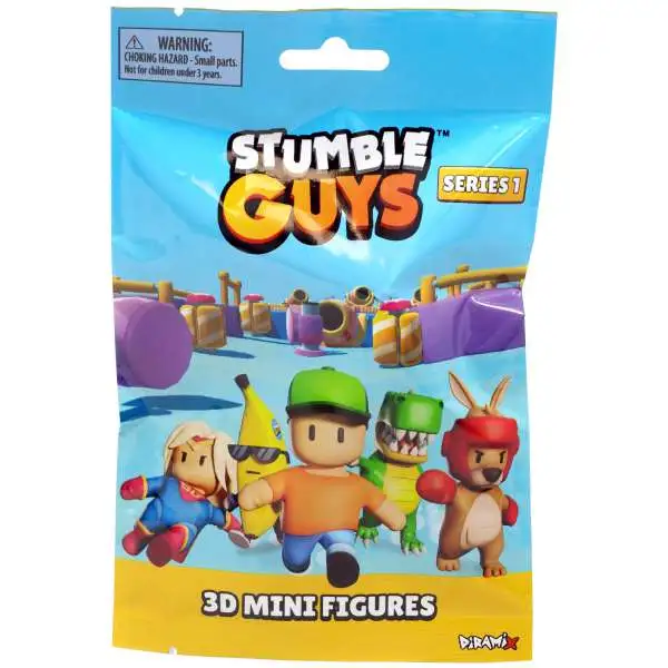 Stumble Guys 3D Mini Figure 2.5-Inch Mystery Pack [1 RANDOM Figure]