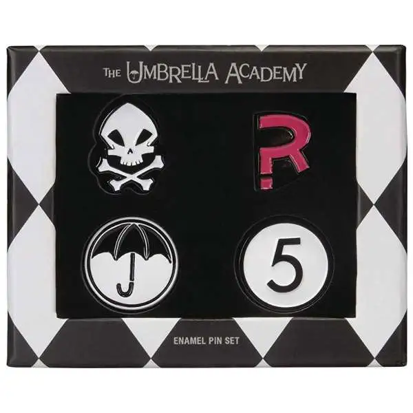 Umbrella Academy Enamel Pin Set