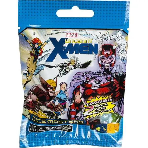 Marvel Dice Masters Uncanny X-Men Booster Pack [2 Dice & Cards]