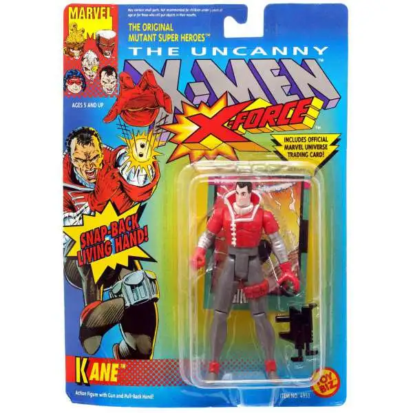 Marvel The Uncanny X-Men X-Force Kane Action Figure [Snap-Back Living Hand!]