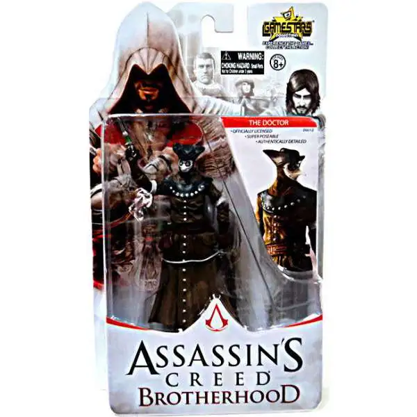 Assassin's Creed Brotherhood Gamestars The Doctor Action Figure [Damaged Package]