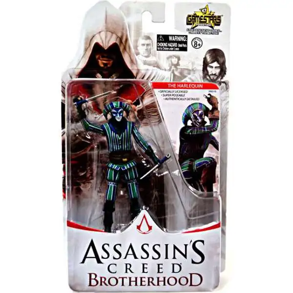 Assassin's Creed Brotherhood Gamestars The Harlequin Action Figure