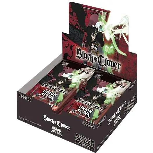 Union Arena TCG Black Clover Volume 1 Booster Box UE08BT [16 Packs]