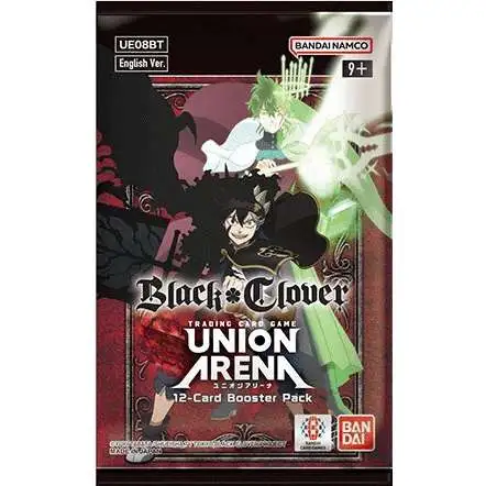 Union Arena TCG Black Clover Volume 1 Booster Pack UE08BT [12 Cards]