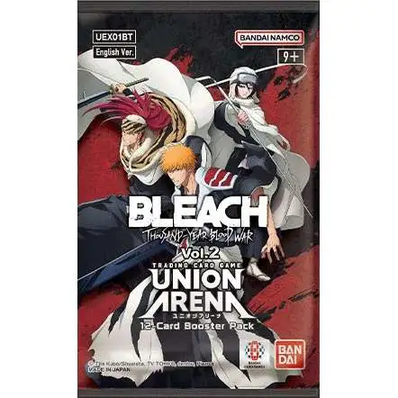 Union Arena TCG Bleach Thousand Year Blood War Volume 2 Booster Pack UEX01BT [12 Cards]
