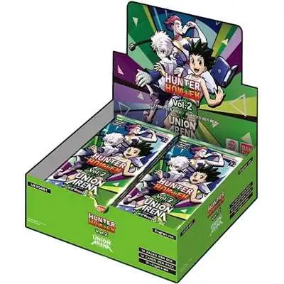 Union Arena TCG Hunter X Hunter Volume 2 Booster Box UEX04BT [16 Packs]