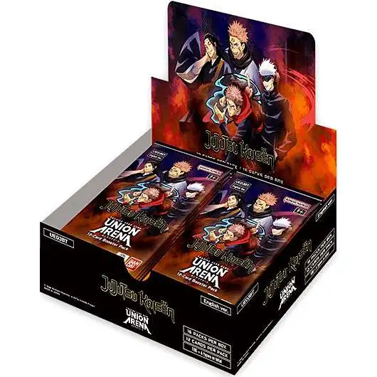 Union Arena TCG Jujutsu Kaisen Volume 1 Booster Box UE03BT [16 Packs]