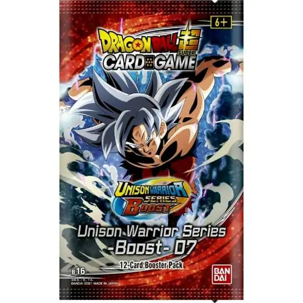 Dragon Ball Super Trading Card Game Unison Warrior Series 7 Realm of the Gods Booster Pack DBS-B16 [12 Cards]