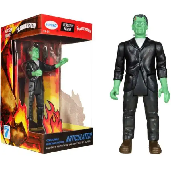 ReAction Universal Monsters Frankenstein Action Figure [Fire Box]