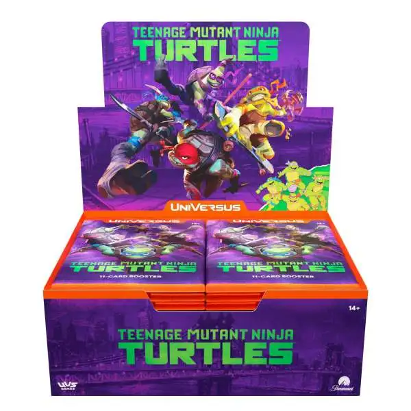 Universus CCG Teenage Mutant Ninja Turtles TMNT Booster Box [24 Packs]
