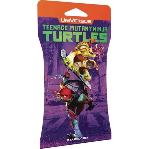 Universus CCG Teenage Mutant Ninja Turtles TMNT Hanging Booster Pack [11 Cards] (Pre-Order ships January)