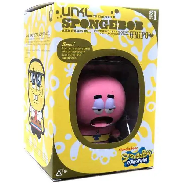 MiniMates Spongebob 2-Pack PATRICK & SQUIDWARD Diamond Select Toys New Loose 