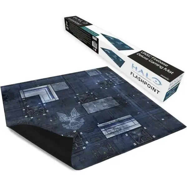 Halo: Flashpoint Tactical Miniatures Game UNSC Firebase Deluxe Gaming Mat