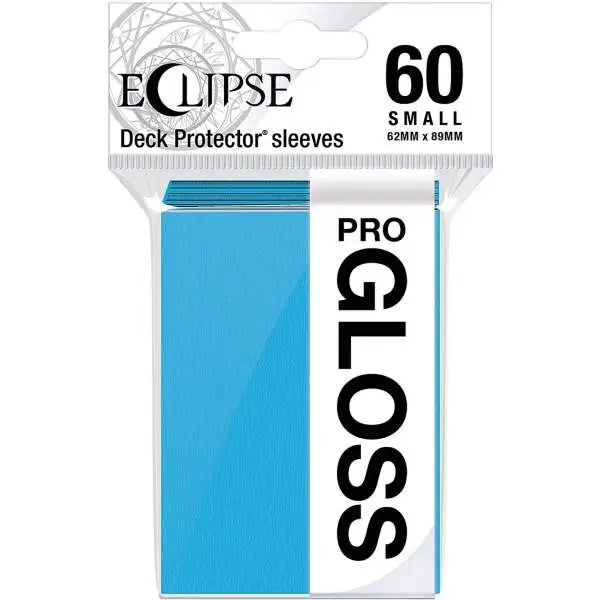 Ultra Pro Card Supplies Eclipse Pro-Gloss Sky Blue Small Card Sleeves [60 Count]