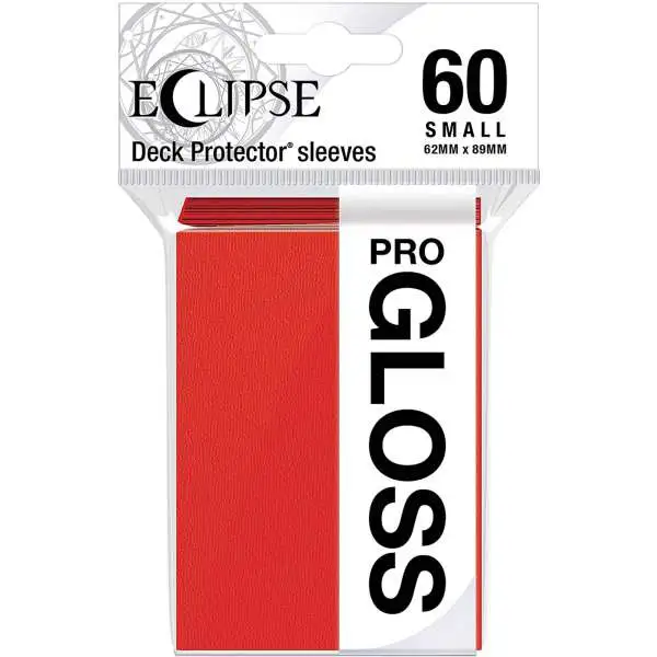 Ultra Pro Card Supplies Eclipse Pro-Gloss Apple Red Small Card Sleeves [60 Count]
