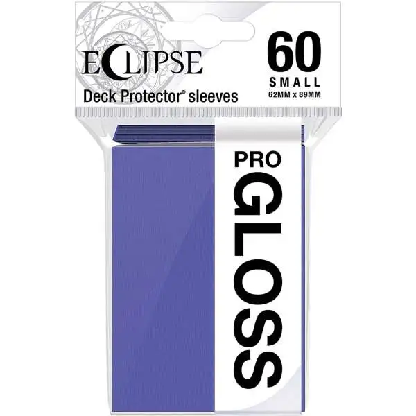 Ultra Pro Card Supplies Eclipse Pro-Gloss Royal Purple Small Card Sleeves [60 Count]