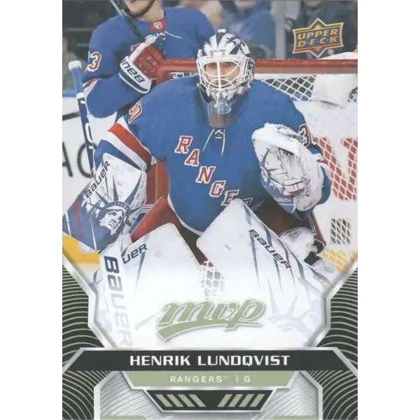 NHL New York Rangers 2020-21 MVP Hockey Base Henrik Lundqvist #70