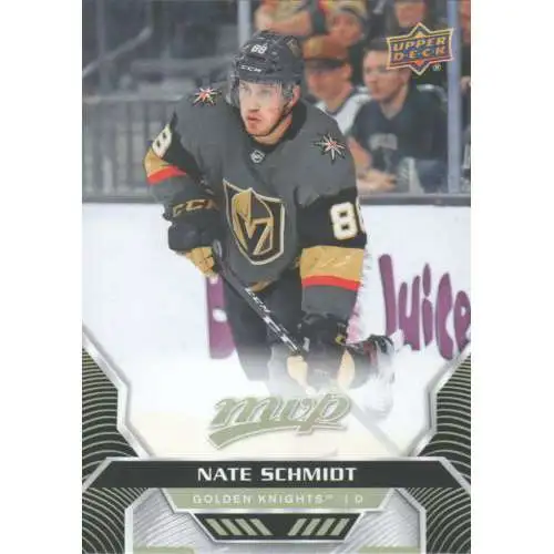 NHL Vegas Golden Knights 2020-21 MVP Hockey Base Nate Schmidt #88