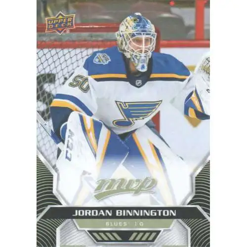 NHL St. Louis Blues 2020-21 MVP Hockey Base Jordan Binnington #107