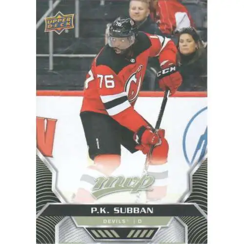 NHL New Jersey Devils 2020-21 MVP Hockey Base P.K. Subban #150