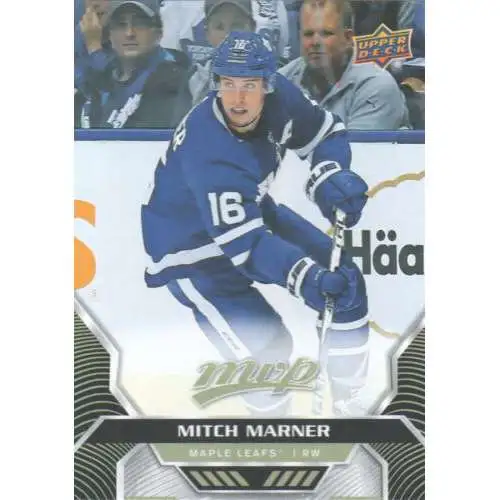 NHL Toronto Maple Leafs 2020-21 MVP Hockey Base Mitch Marner #154